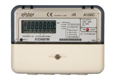 elster a100c single phase electric meter)